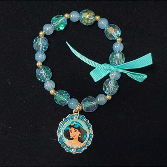 Disney Princess Jasmine Elastic Beaded Bracelet - Picture 4 of 9